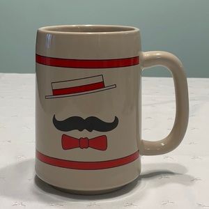 Russ Berrie & Co. Inc. Tall Ceramic Mustache Coffee Mug